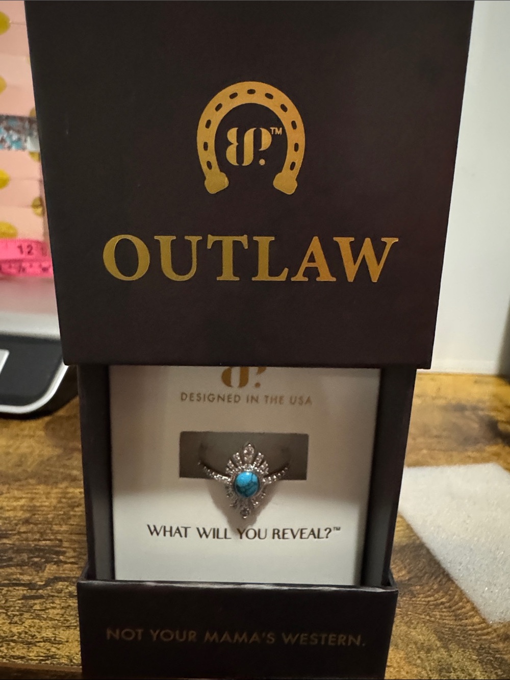 Bomb Party Outlaw Ring size 9
